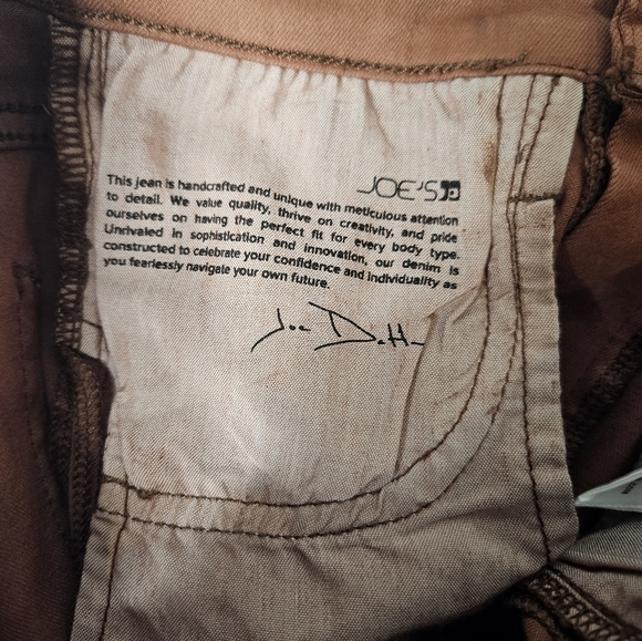 Joe's The Callie Coated High Rise Bootcut Jeans SZ 23 - Picture 4 of 7